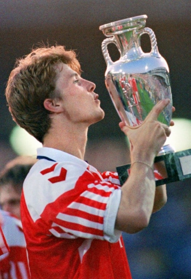 Em 1992, a Dinamarca, de Brian Laudrup, surpreendeu a Europa e ficou com o título