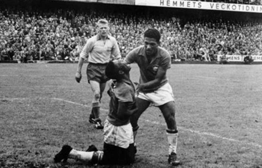 Garrincha e Pelé - SELEÇÃO BRASILEIRA
