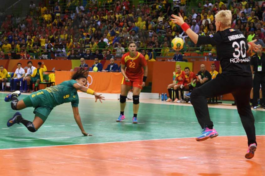 Handbal - Brasil x Romenia (Foto:AFP)