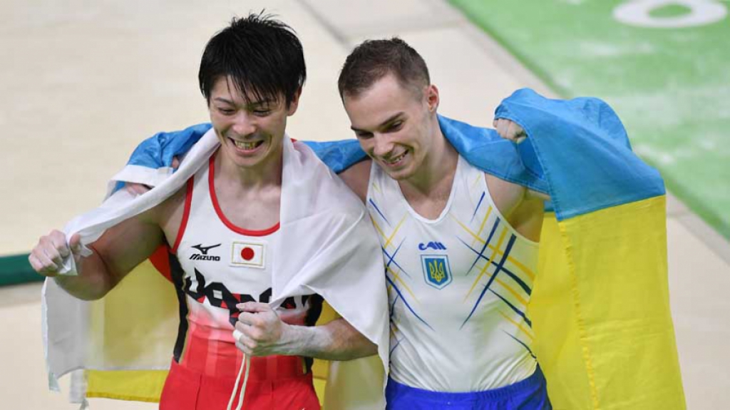 Uchimura e Verniaiev - Ginastica artistica