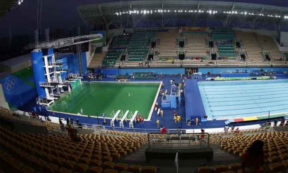 Uma das piscinas do Maria Lenk terá troca parcial das águas