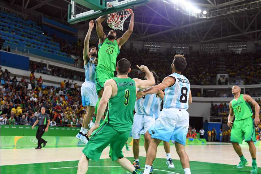 Brasil x Argentina no basquete