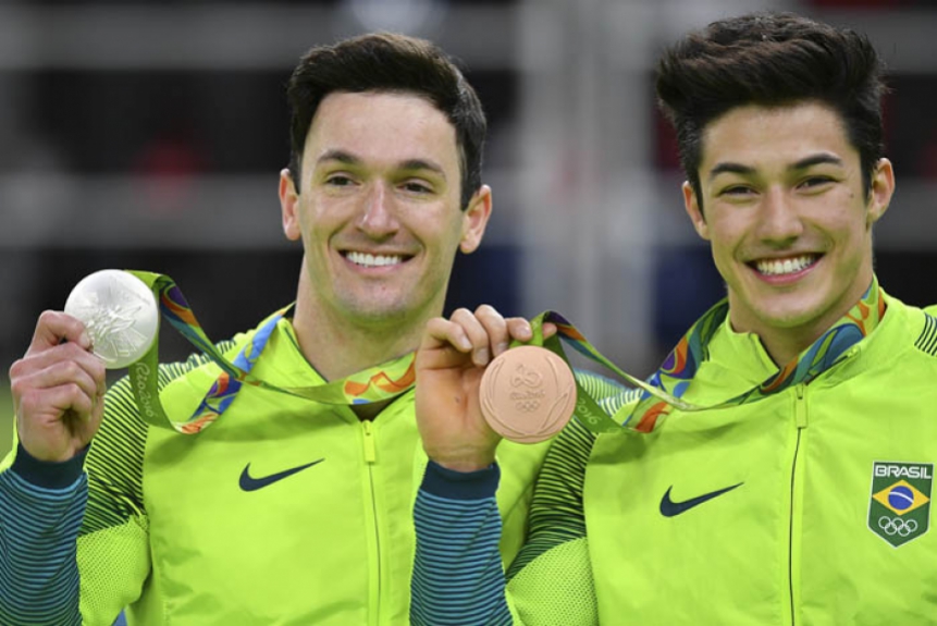 Ginástica - Arthur Nory e Diego Hipólito