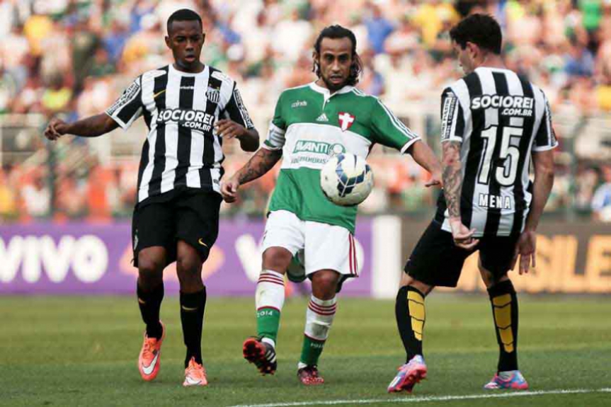19/10/2014 – Santos 3 x 1 Palmeiras – Campeonato Brasileiro