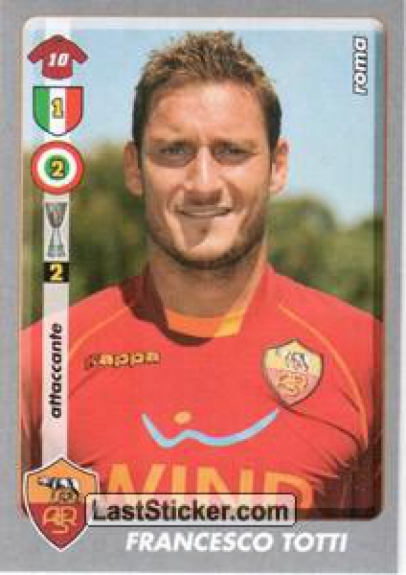 Totti 9 - Figurinha - 08/09