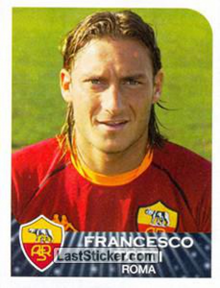 Totti 15 - Figurinha - 02/03