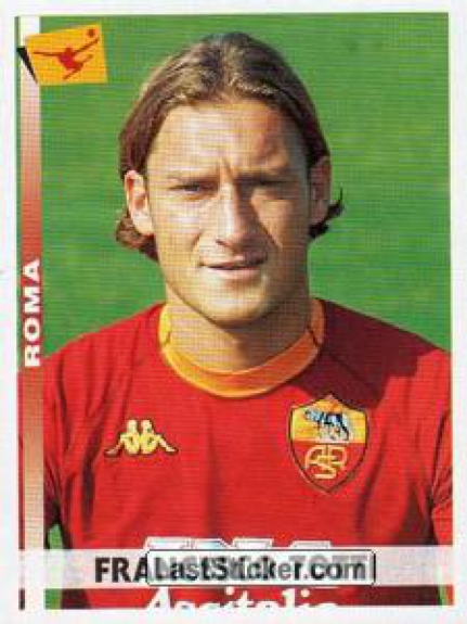 Totti 17 - Figurinha - 00/01