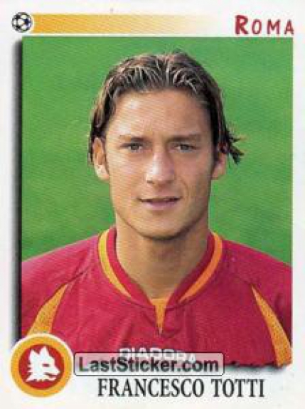 Totti 20 - Figurinha - 97/98