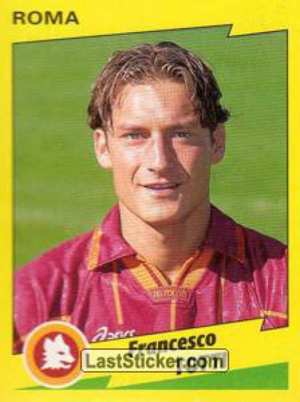 Totti 21 - Figurinha - 96/97