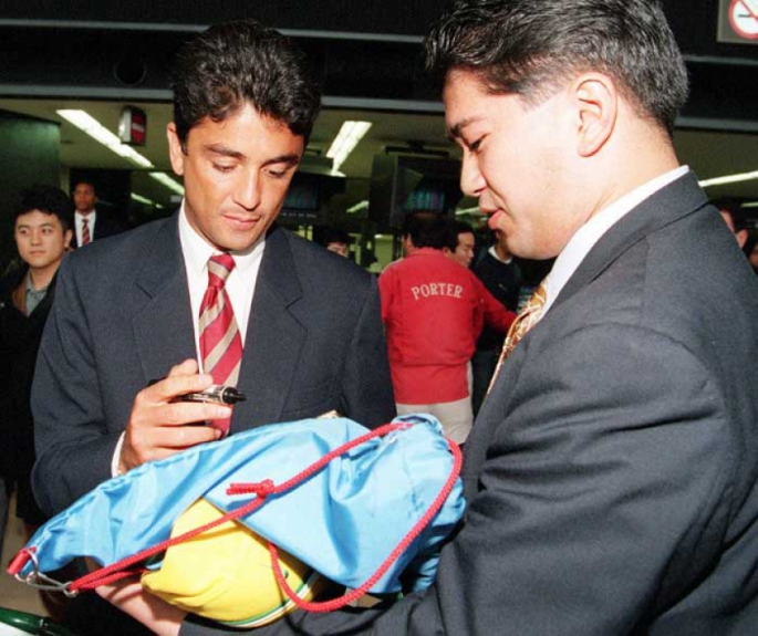 Naquele mesmo ano Bebeto, que defendia o La Coruña, ficou em sétimo