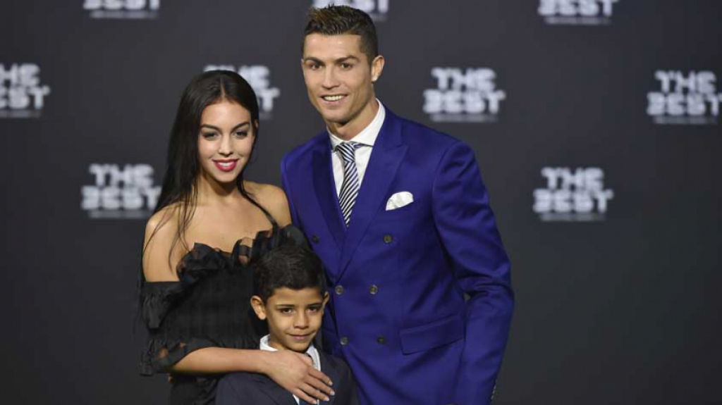 Cristiano Ronaldo e a Namorada Georgina Rodriguez