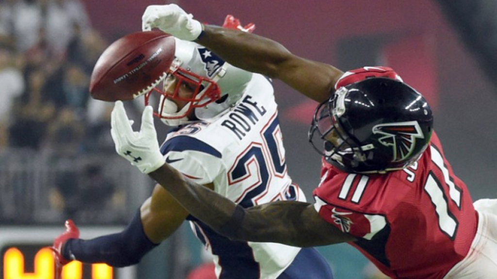 Empenho não faltou dos dois lados: que o diga Julio Jones, do Atlanta Falcons
