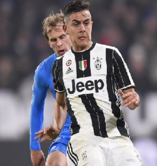Juventus x Napoli (Foto: Reprodução/Twitter)