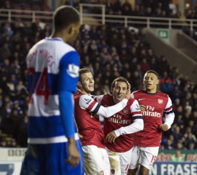 Arsenal x Reading - 2012