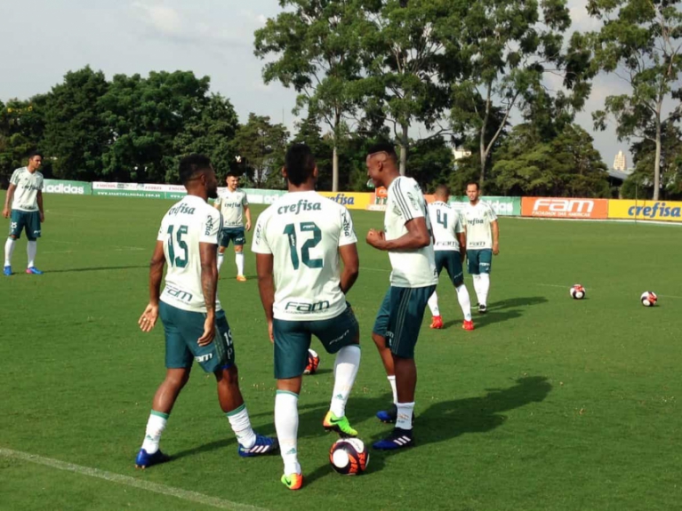 Treino do Palmeiras