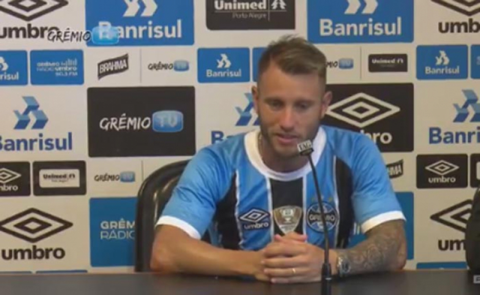 Gastón Fernandez - apresentação no Grêmio