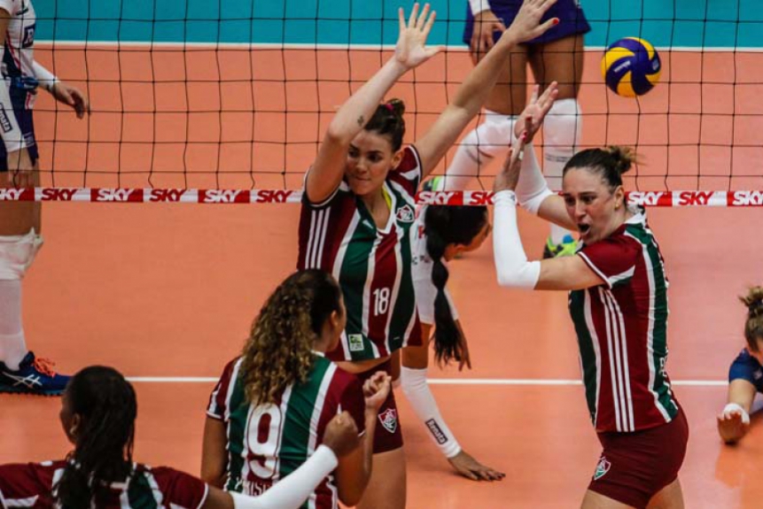 Vôlei Nestlé e Fluminense abrem nova fase da competição