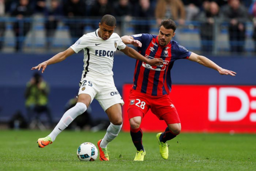 Caen x Monaco