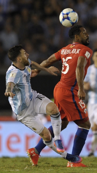Messi viveu uma noite boa na vitória da Argentina sobre o Chile. Ele decidiu