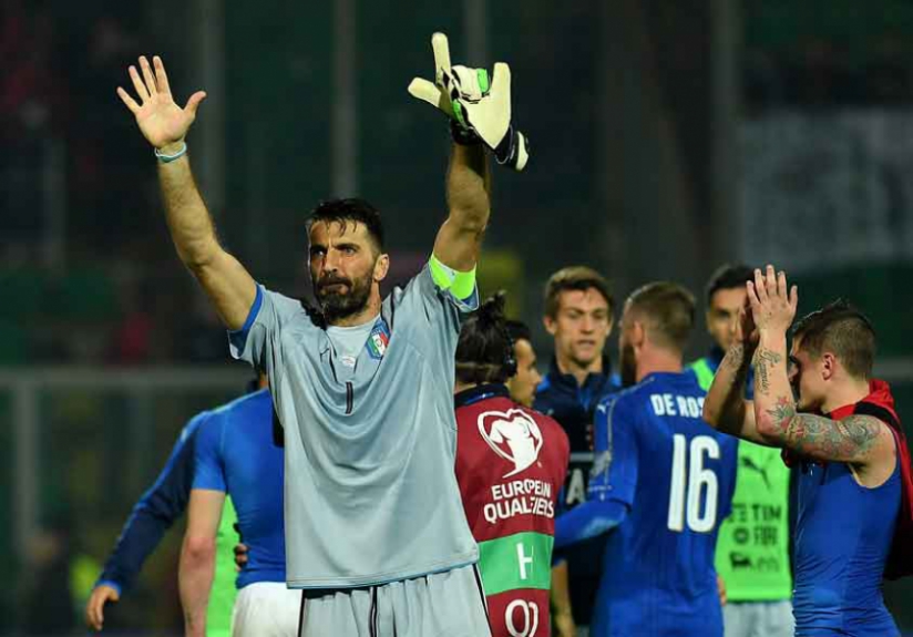 Buffon - Itália x Albânia