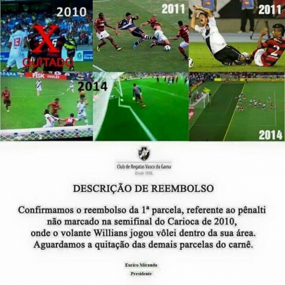 Os melhores memes do empate entre Flamengo e Vasco, pela Taça Rio