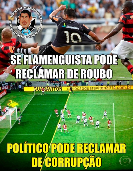 Os melhores memes do empate entre Flamengo e Vasco, pela Taça Rio