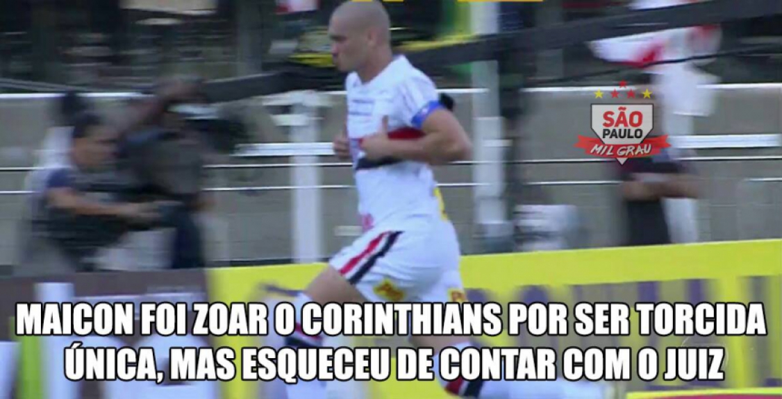 Torcedores de São Paulo e Corinthians se provocaram após empate no Majestoso