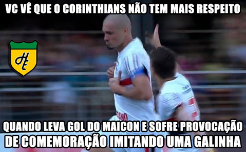 Torcedores de São Paulo e Corinthians se provocaram após empate no Majestoso