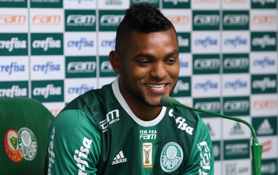 Borja ainda não havia acertado com o Palmeiras