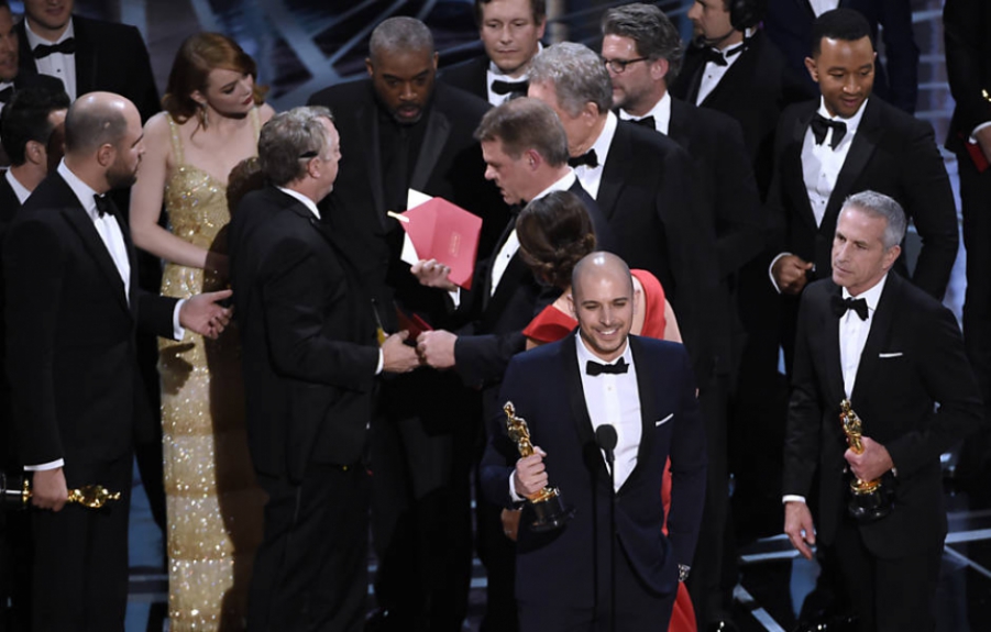 Não havia ocorrido a maior gafe da história do Oscar, quando 'La La Land' foi anunciado como melhor filme mas o vencedor era o 'Moonlight'