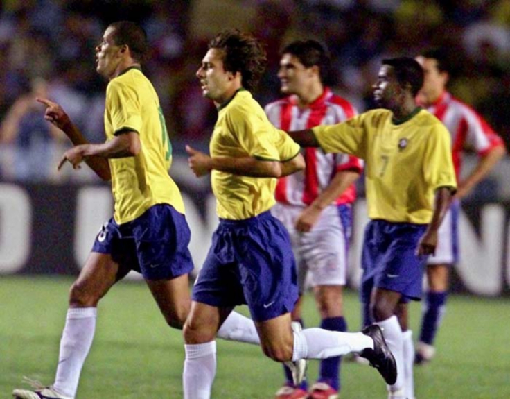 Brasil 2x0 Paraguai - 15/8/2001 - Eliminatórias da Copa de 2002