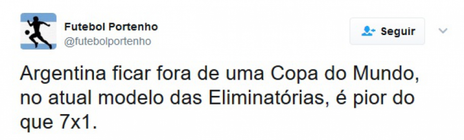 Brasileiros fazem piadas com derrota da Argentina e sufoco dos 'hermanos' nas Eliminatórias para Copa da Rússia