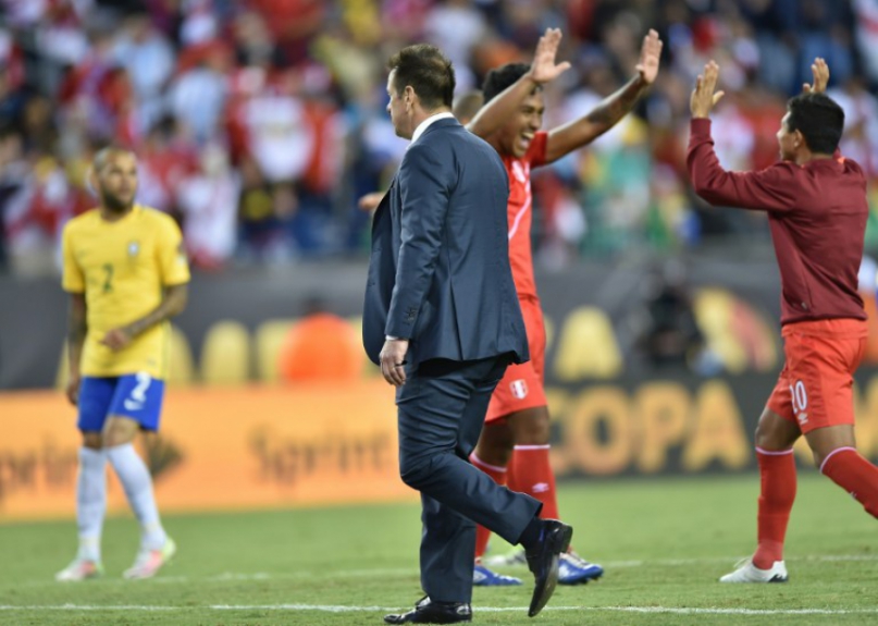 Dunga - Brasil x Peru
