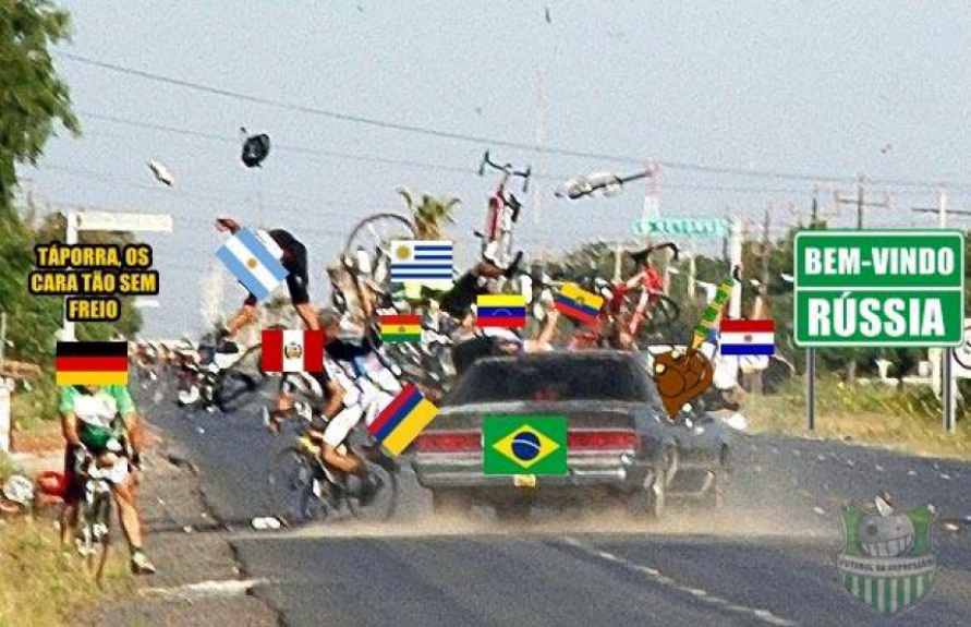 Grande atuação contra o Paraguai e classificação antecipada para a Copa da Rússia renderam brincadeiras nas redes sociais
