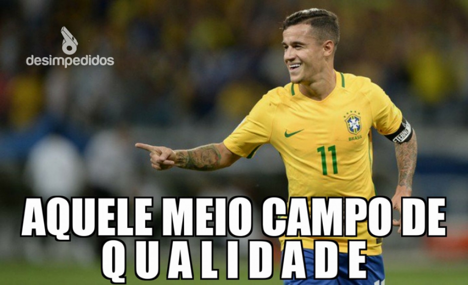 Grande atuação contra o Paraguai e classificação antecipada para a Copa da Rússia renderam brincadeiras nas redes sociais