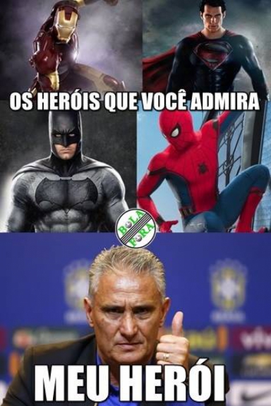 Grande atuação contra o Paraguai e classificação antecipada para a Copa da Rússia renderam brincadeiras nas redes sociais