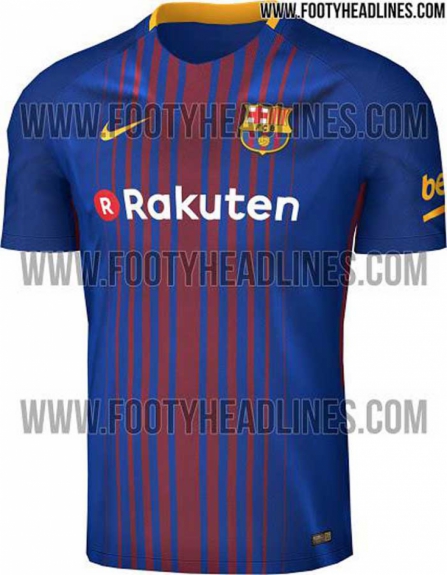 Camisa titular do Barcelona