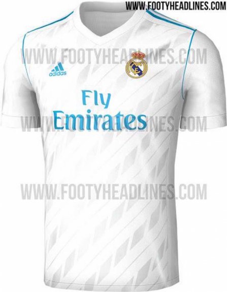 Camisa titular do Real Madrid