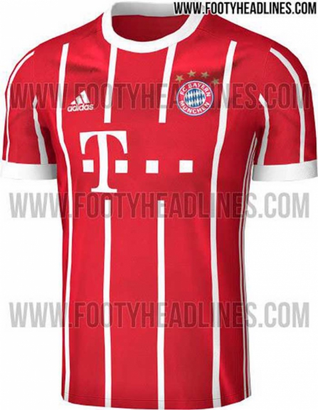 Camisa titular do Bayern de Munique