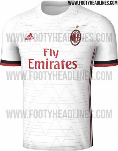 Camisa reserva do Milan