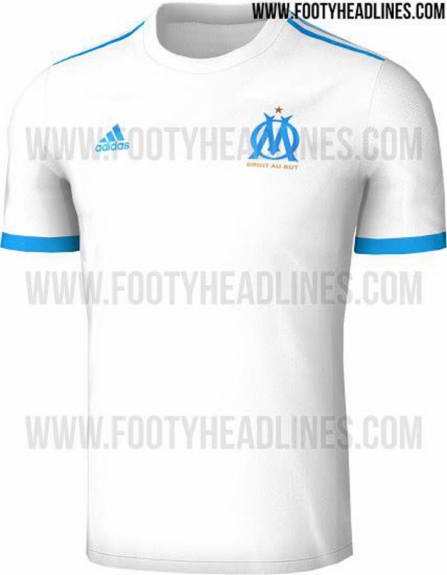Camisa titular do Olympique de Marselha