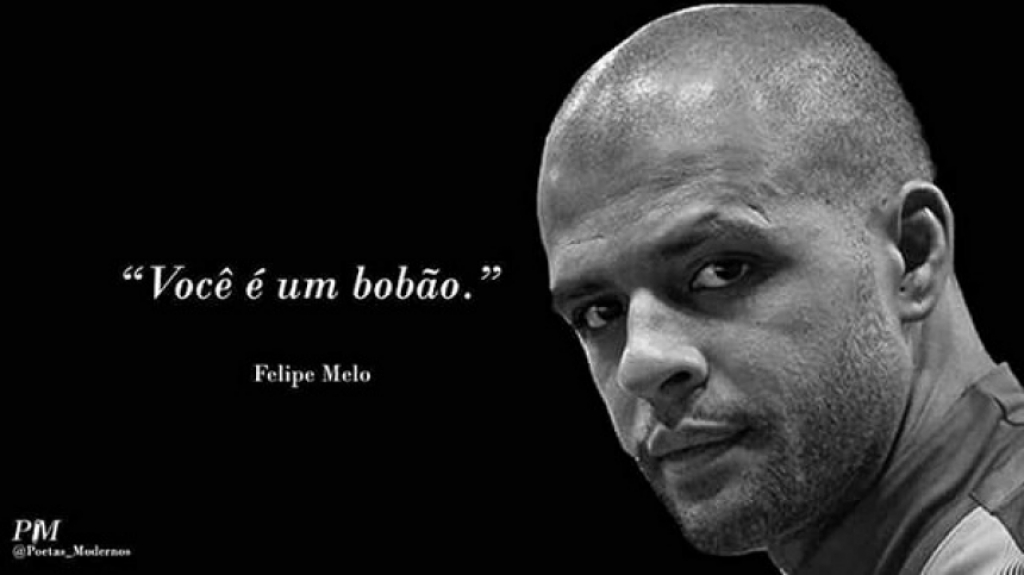 1ª rodada - Após vitória do Palmeiras sobre o Botafogo-SP, Felipe Melo chamou o comentarista Neto de 'bobão'