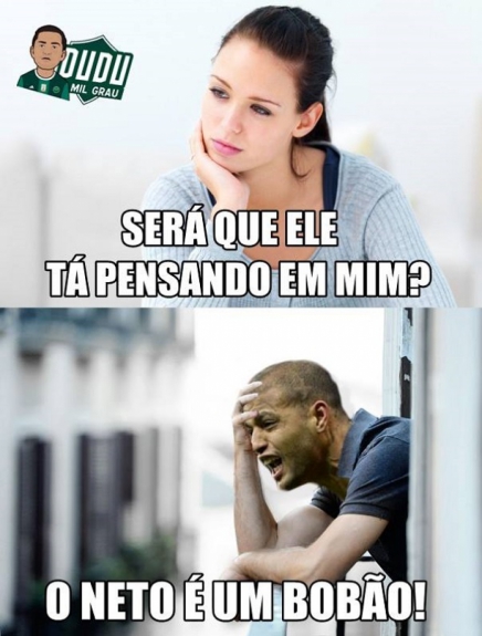 1ª rodada - Felipe Melo chamou Neto de 'bobão'