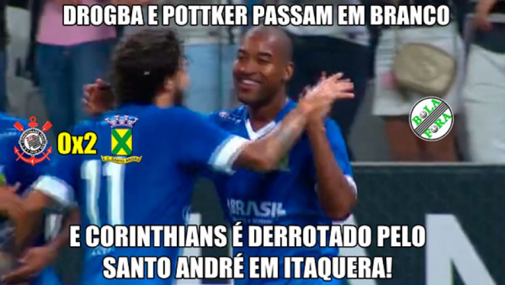 2ª rodada - Santo André derrotou o Corinthians por 2 a 0, na Arena
