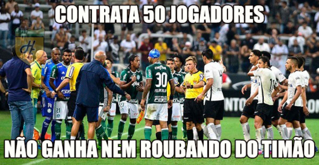 5ª rodada - Corinthians venceu o Palmeiras por 1 a 0, em partida que ficou marcada pela expulsão errada de Gabriel. O árbitro puniu o corintiano que não estava na jogada.