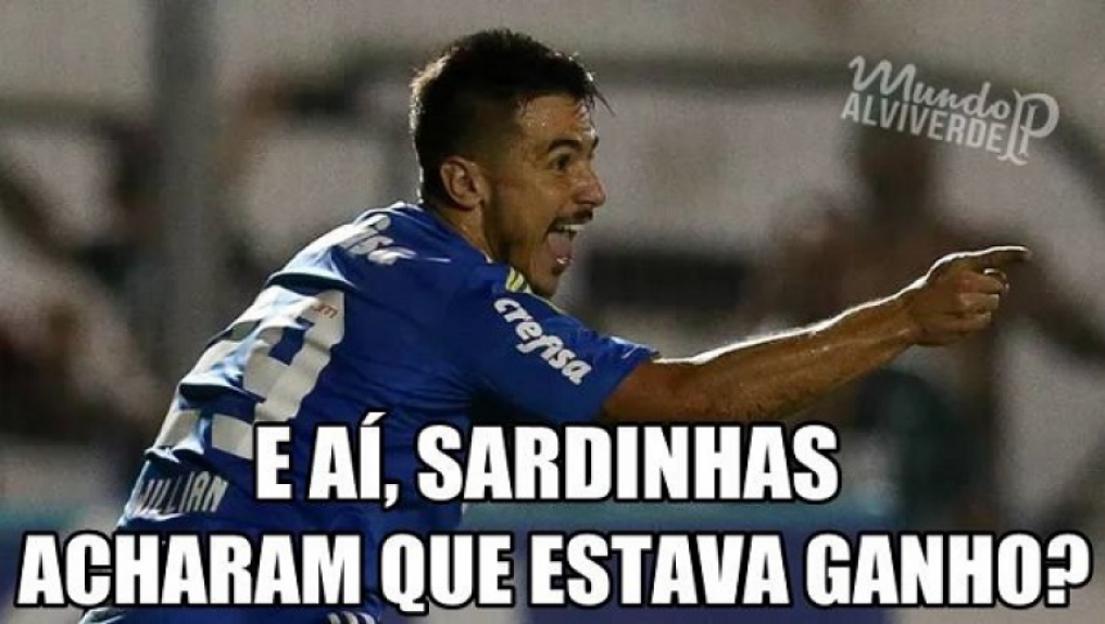 9ª rodada - O Palmeiras venceu o Santos de virada na Vila Belmiro