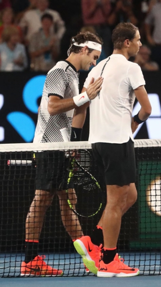 Na decisão em solo australiano reviveu as finais com o espanhol Rafael Nadal: triunfo por 3 sets a 2