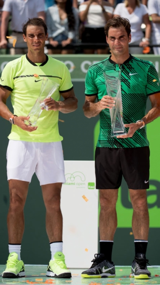 No fim de semana Federer bateu Nadal e conquistou o Master Series de Miami