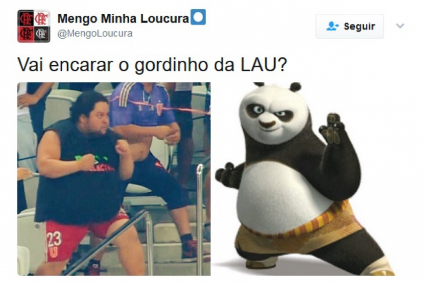 Torcedor da La U chamou corintianos para briga e viralizou na web