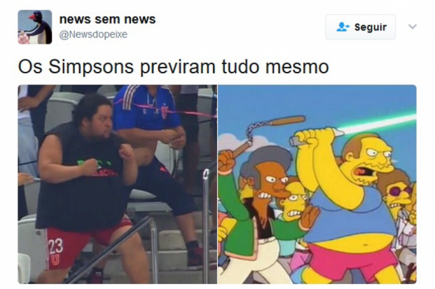 Torcedor da La U chamou corintianos para briga e viralizou na web